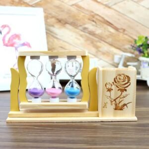 Handicraft Wooden Pen Stand
