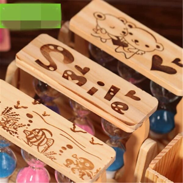 Handicraft Wooden Pen Stand