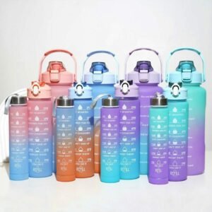 Motivational Water Bottles 3pcs Set