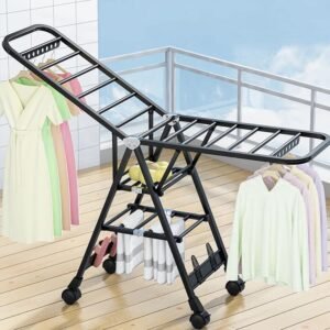 Movable Foldable/Portable LAUNDRY DRYING RACK