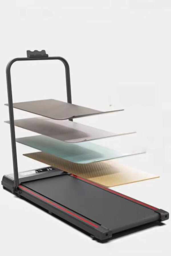 2-in-1 Foldable Walking Pad Treadmill – Portable Under-Desk Treadmill for Home & Office, Slim & Space-Saving Design